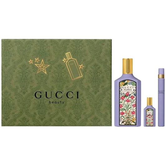 Gucci Flora Gorgeous Magnolia Edp 100Ml 3 Pcs Set